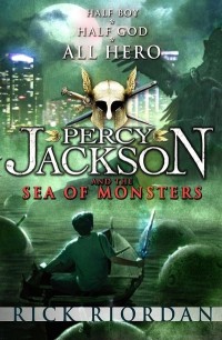 Percy Jackson and the Sea of Monsters by Rick Riordan cover
