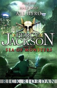 Percy Jackson and the Sea of Monsters by Rick Riordan cover