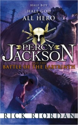 Percy Jackson and the Battle of the Labyrinth by Rick Riordan cover