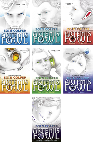 Artemis Fowl Book Covers