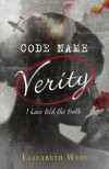 Code Name Verity by Elizabeth Wein cover