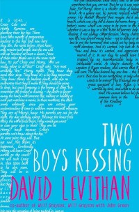 Two Boy Kissing by David Levithan cover